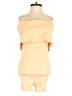 Fashion Nova Color Block Orange Romper Size XS - photo 1