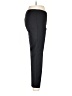 Ecru Solid Black Dress Pants Size 14 - photo 4