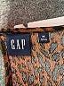 Gap 100% Rayon Brown Long Sleeve Blouse Size M - photo 7