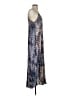 Entro Tie-dye Blue Casual Dress Size S - photo 4