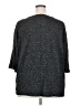 Chelsea & Theodore Stars Gray 3/4 Sleeve Top Size XXL - photo 2