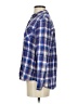 Caslon Plaid Blue Long Sleeve Button-Down Shirt Size S - photo 5