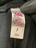Justice Graphic Black Sweatpants Size 7 - photo 3