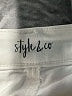 Style&Co White Jeans Size 6 - photo 7