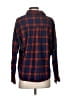 Uniqlo Plaid Blue Long Sleeve Blouse Size S - photo 2