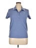 Fabletics Blue Short Sleeve Top Size XL - photo 1