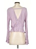 Express Purple 3/4 Sleeve T-Shirt Size S - photo 2