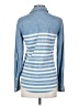 Tommy Hilfiger Stripes Blue Long Sleeve Button-Down Shirt Size XS - photo 2