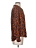 Sanctuary 100% Rayon Animal Print Orange Long Sleeve Blouse Size S - photo 4