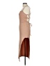 Shein Solid Tan Cocktail Dress Size L - photo 5