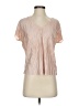 Eri + Ali 100% Polyester Pink Short Sleeve Blouse Size XS - photo 1