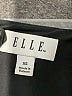 Elle 100% Polyester Floral Black Casual Dress Size XS - photo 6