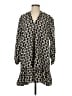 Zara Print Black Casual Dress Size S - photo 1