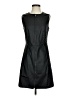 oasis 100% Polyester Black Casual Dress Size 10 - photo 1