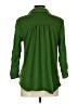 Notations Green 3/4 Sleeve Button-Down Shirt Size L - photo 2