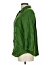 Notations Green 3/4 Sleeve Button-Down Shirt Size L - photo 5