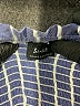 Bardot 100% Viscose Blue Purple 3/4 Sleeve Blouse Size 6 - photo 7