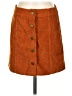 Assorted Brands Solid Orange Brown Casual Skirt Size S (estimated) - photo 1