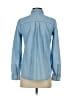 Old Navy 100% Cotton Blue Long Sleeve Button-Down Shirt Size XS - photo 2
