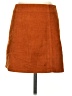 Assorted Brands Solid Orange Brown Casual Skirt Size S (estimated) - photo 2