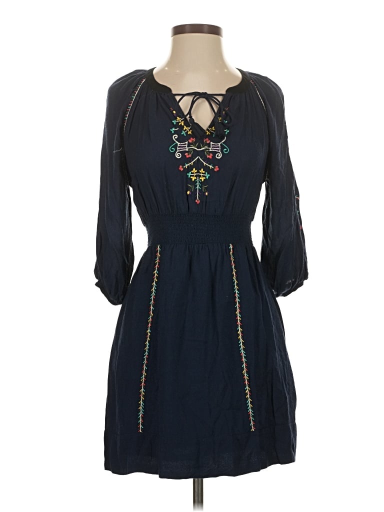 Pre-owned Edme & Esyllte Casual Dress In Blue