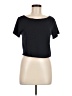 Shein Black Short Sleeve T-Shirt Size M - photo 1
