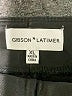 Gibson Latimer 100% Polyurethane Solid Black Active Pants Size XL - photo 4