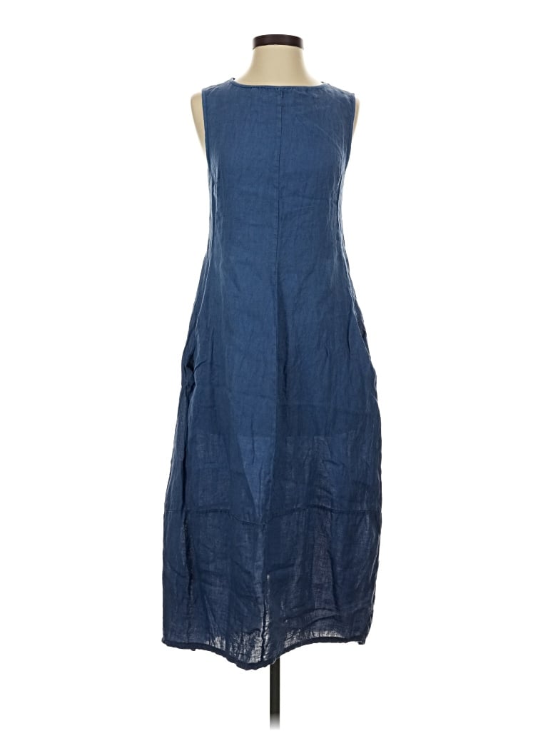 Pre-owned Sandro Ferrone Casual Dress In Blue