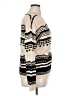 Shein Curve 100% Acrylic Print Ivory Pullover Sweater Size 0X - photo 4