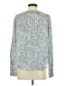 Ann Taylor 100% Polyester Ivory Long Sleeve Top Size S - photo 2