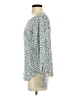 Ann Taylor 100% Polyester Ivory Long Sleeve Top Size S - photo 5