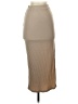 Unbranded Solid Tan Casual Skirt Size 2 - photo 1