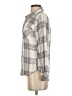 Rails 100% Rayon Plaid Gray Long Sleeve Button-Down Shirt Size XS - photo 5