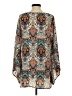 Lady Noiz Blue Long Sleeve Blouse Size S - photo 2