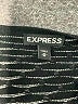 Express Houndstooth Black Casual Dress Size M - photo 7