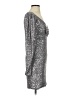 Caroline Constas Metallic Silver Cocktail Dress Size XS - photo 4