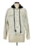 miss Valley Ivory Denim Jacket Size 10 - photo 1