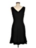 Bebe Solid Black Cocktail Dress Size 6 - photo 2