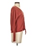 Caution to the Wind Burgundy Long Sleeve Top Size S - photo 4
