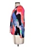 Nic + Zoe Print Multi Color Pink 3/4 Sleeve Blouse Size XS - photo 5