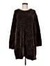 Woman Within 100% Polyester Brown Pullover Sweater Size 8 (XS) - photo 1