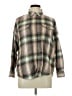 Old Navy 100% Cotton Plaid Green Long Sleeve Button-Down Shirt Size L - photo 1