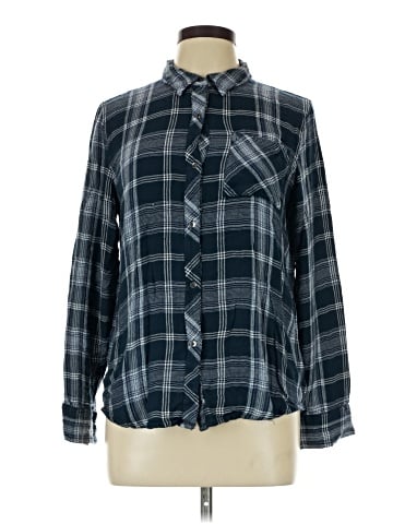 CALVIN KLEIN JEANS Long Sleeve Button-Down Shirt (view 1)