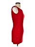 Shein Solid Red Cocktail Dress Size 2 - photo 4