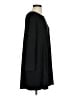 Sun Kim Solid Black Casual Dress Size XS - photo 4