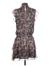 1.State 100% Polyester Floral Gray Casual Dress Size S - photo 2