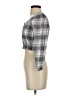 Sim & Sam 100% Rayon Gray 3/4 Sleeve Button-Down Shirt Size XS - photo 5