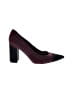 Tommy Hilfiger Color Block Burgundy Heels Size 9 1/2 - photo 1