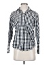 J.Crew Checkered-gingham Black Long Sleeve Button-Down Shirt Size 00 - photo 1