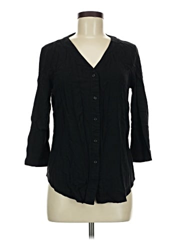 American Apparel 3/4 Sleeve Blouse (view 1)